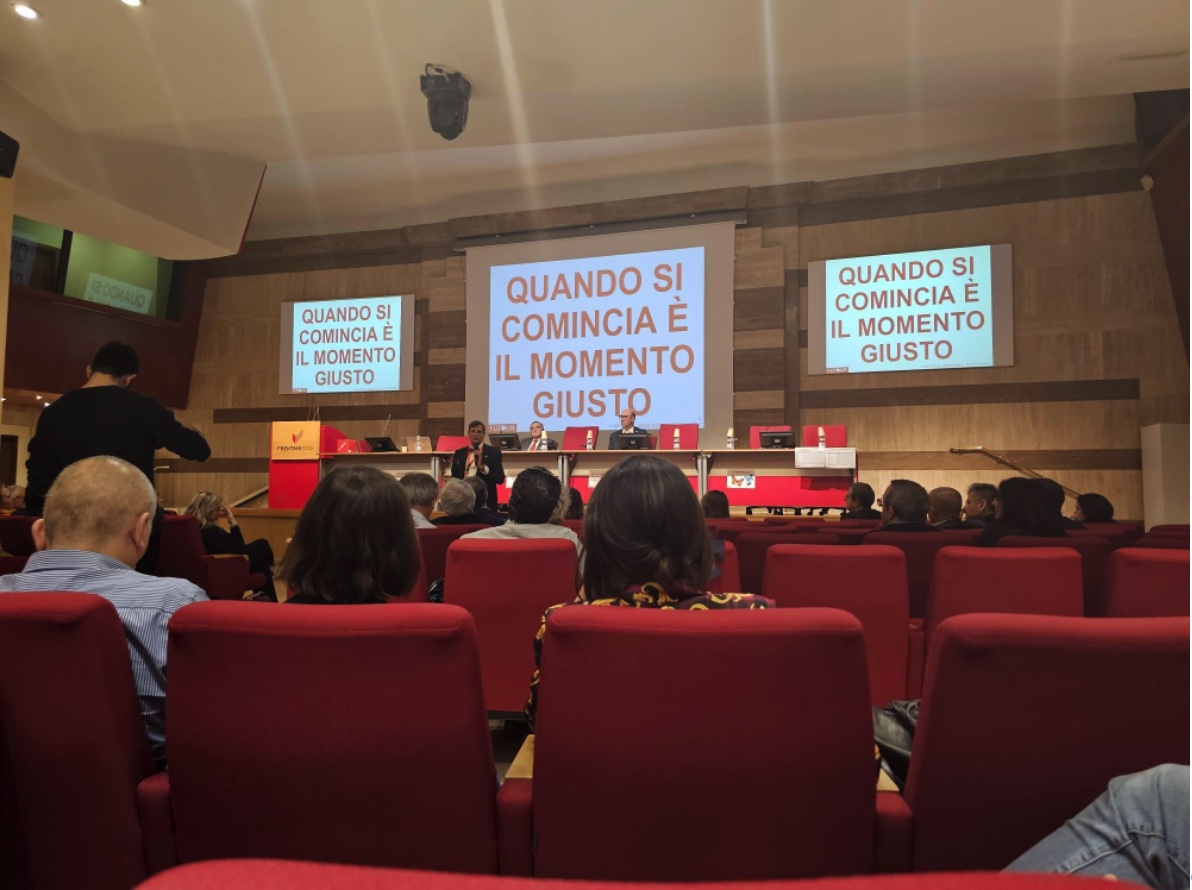 Il palco degli Oratori Veduta del palco